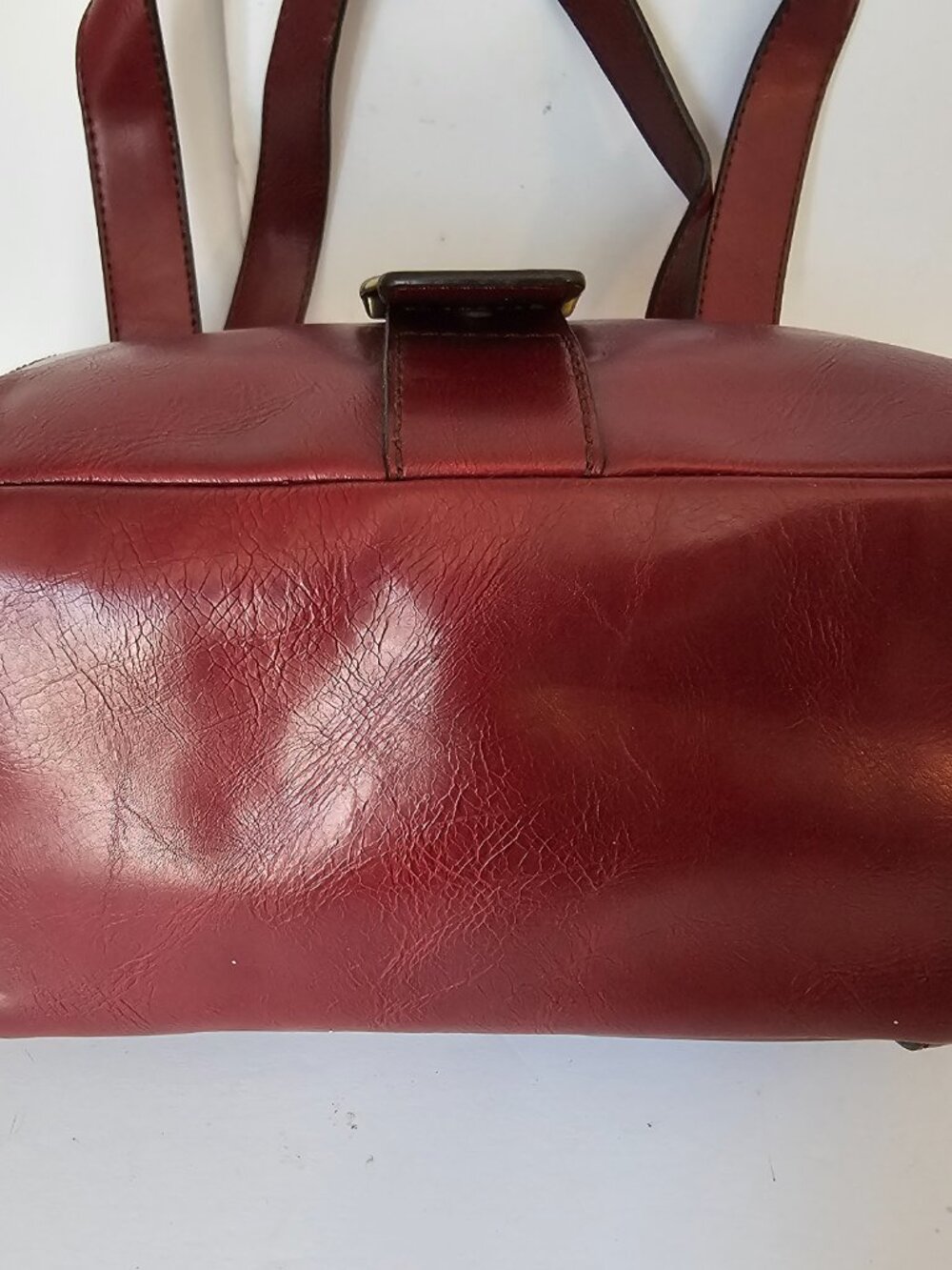 Relic Bag Red Faux Leather Casual Classic Shoulder - Picture 5 of 11